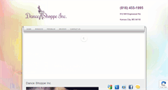 Desktop Screenshot of danceshoppeinc.net